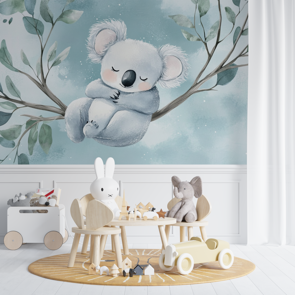 Koala Wallpaper That Sleeps | Murals Wallpaper