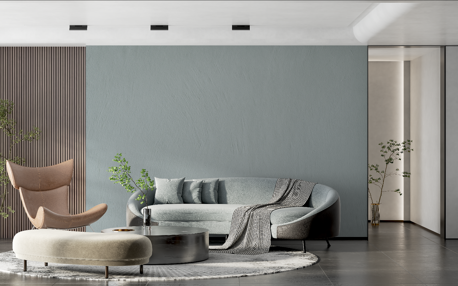 Water Green Non-Woven Wallpaper | Murals Wallpaper