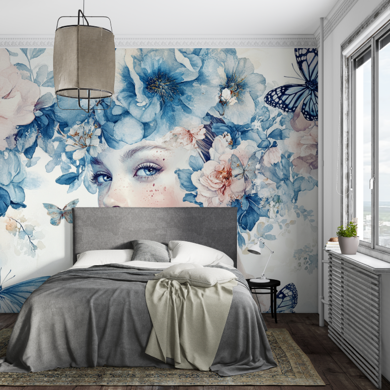 Vibration and Flowers Wallpaper | Murals Wallpaper