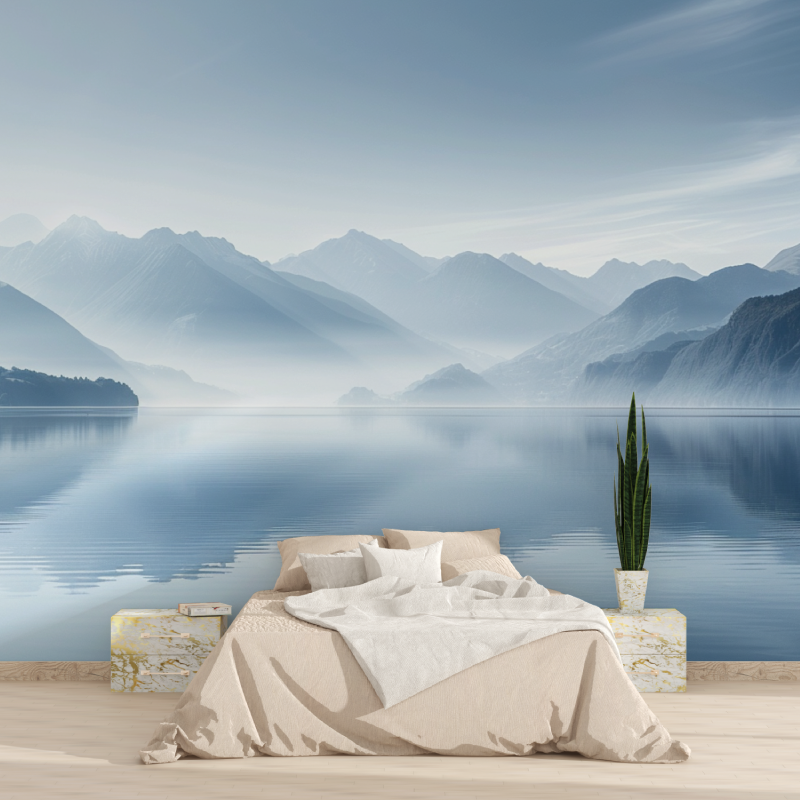 Annecy Wallpaper and Its Peaceful Lake | Murals Wallpaper