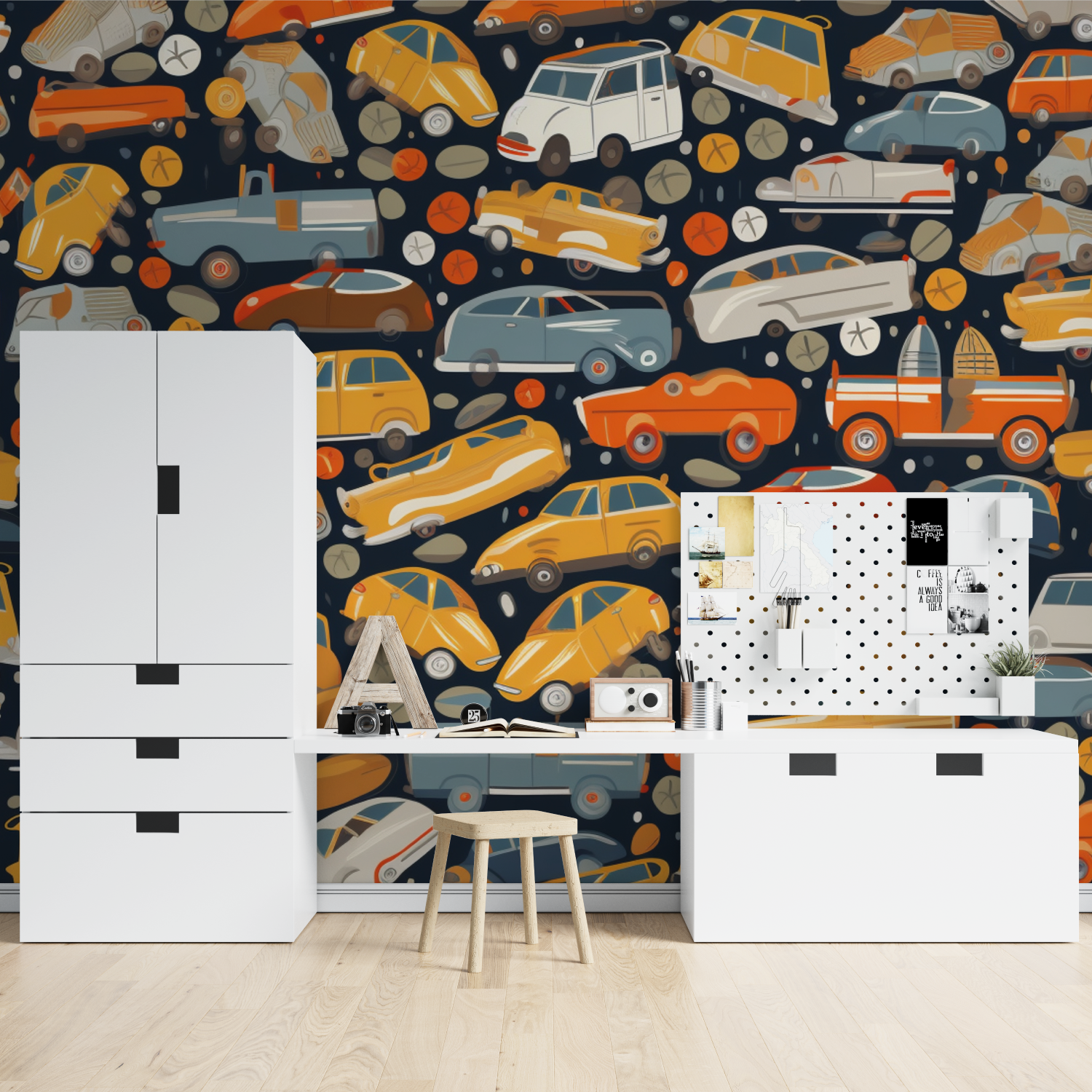 Car Pattern Wallpaper | Murals Wallpaper