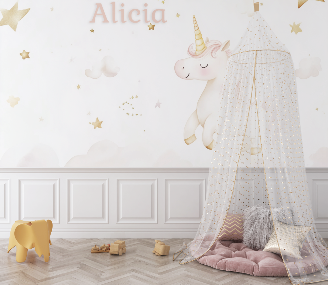 Unicorn Name Wallpaper | Murals Wallpaper