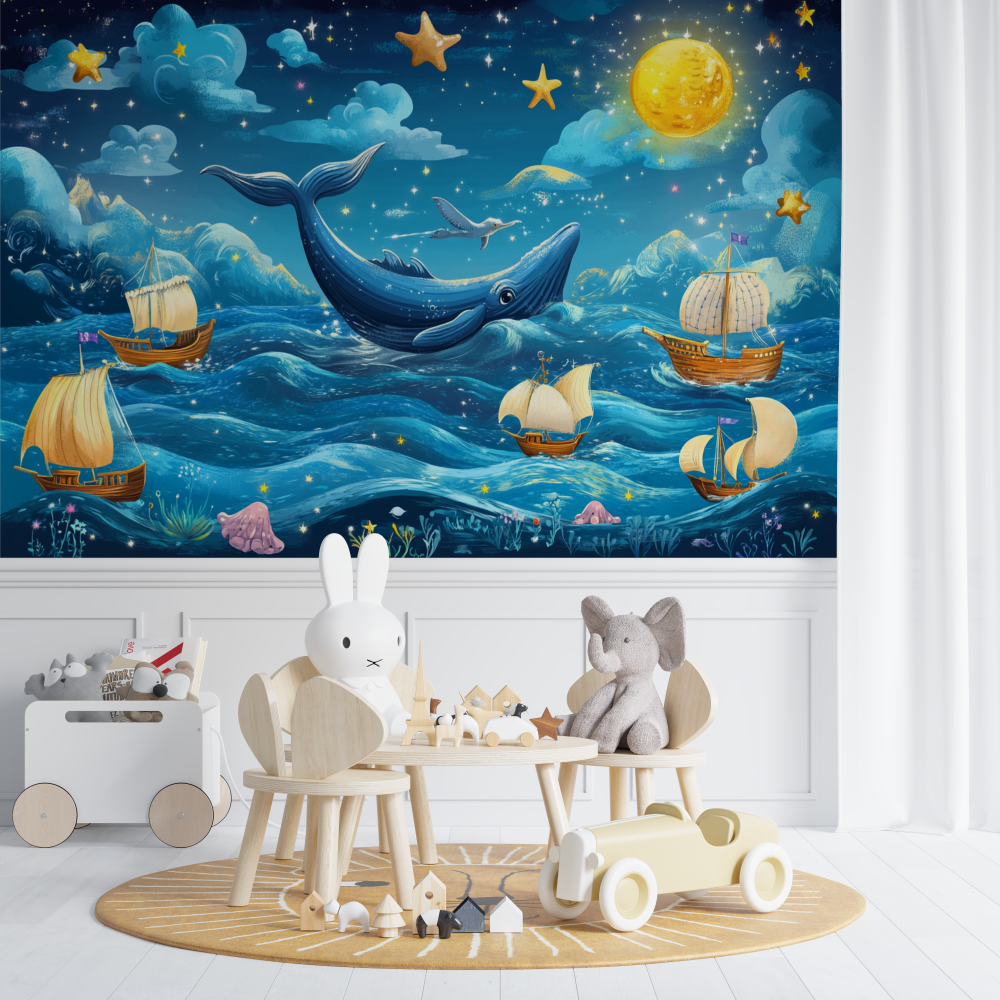 Dreamy Ocean Bedroom Marine Wallpaper | Murals Wallpaper