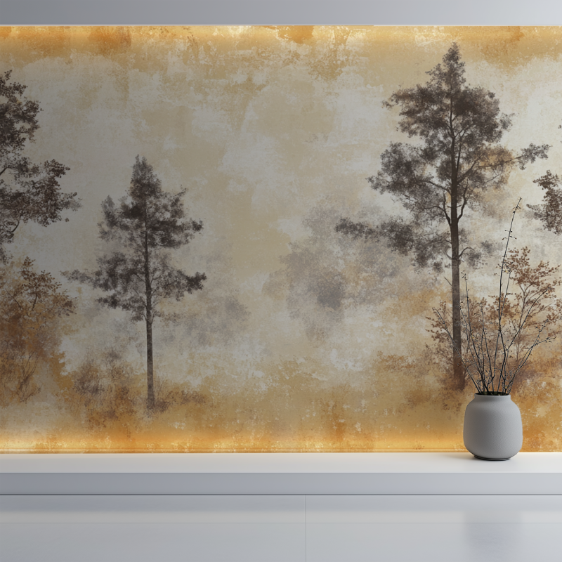 Mustard Tree Wallpaper | Murals Wallpaper