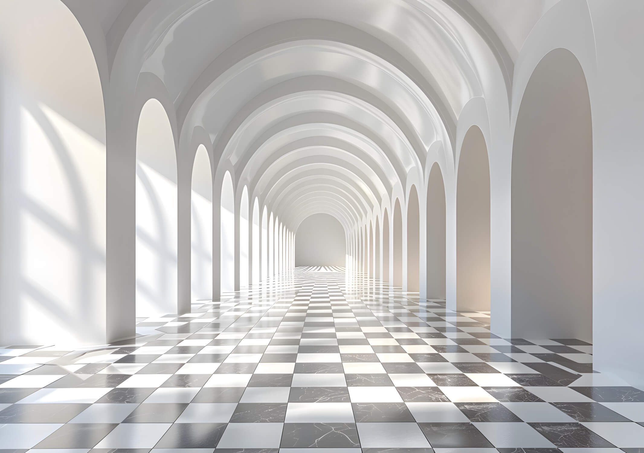 White 3D Wallpaper | Murals Wallpaper