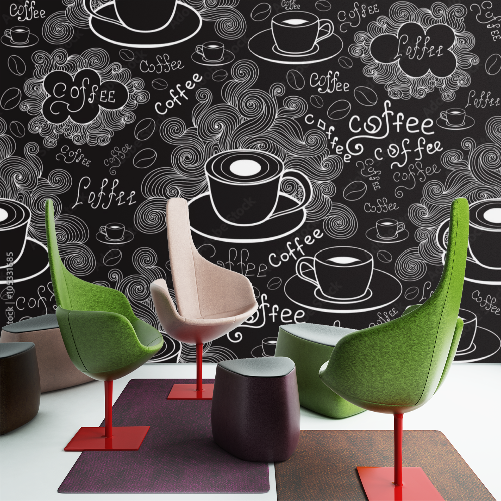 Cafeteria-Tapete | Wandbildtapete