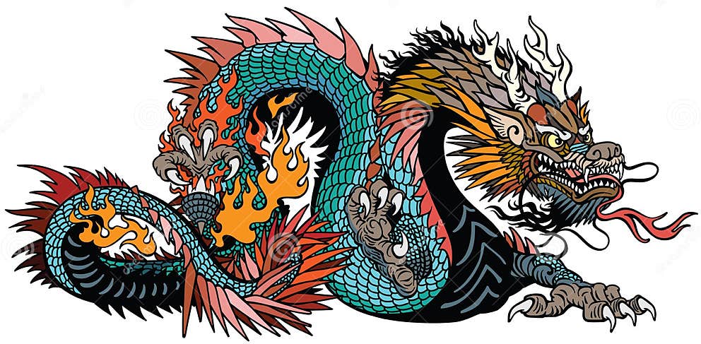 Chinesischer Drache Tapete | Wandbilder Tapete