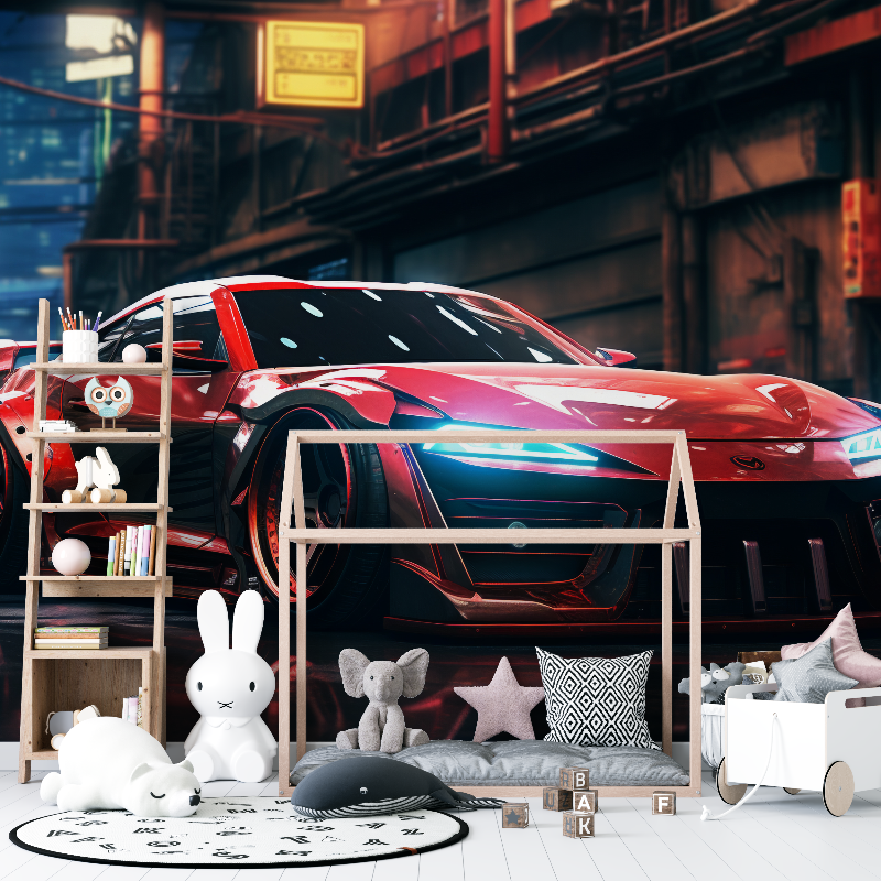 Papier-Auto-Tuning von Nacht 12