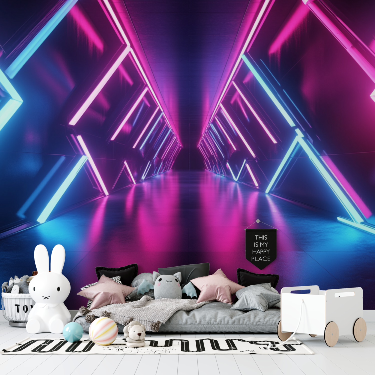 Optical Illusion Wallpaper | Murals Wallpaper