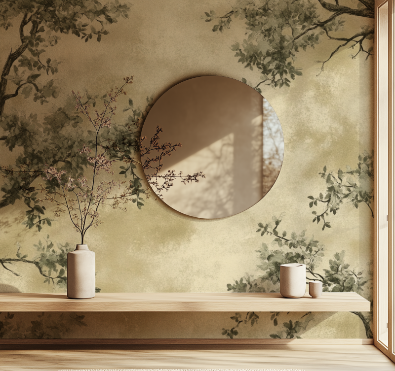 Vintage Tree Wallpaper | Murals Wallpaper