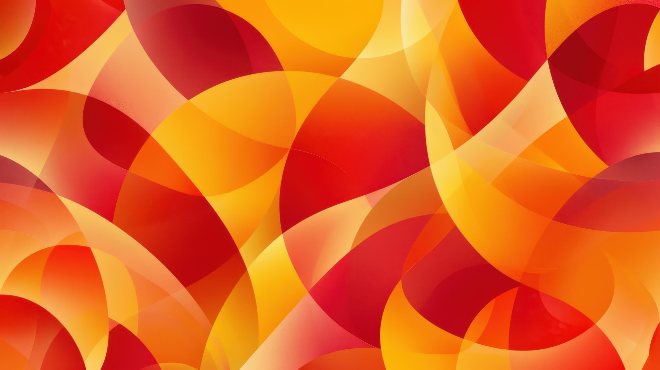 Orange Red Circle Wallpaper | Murals Wallpaper