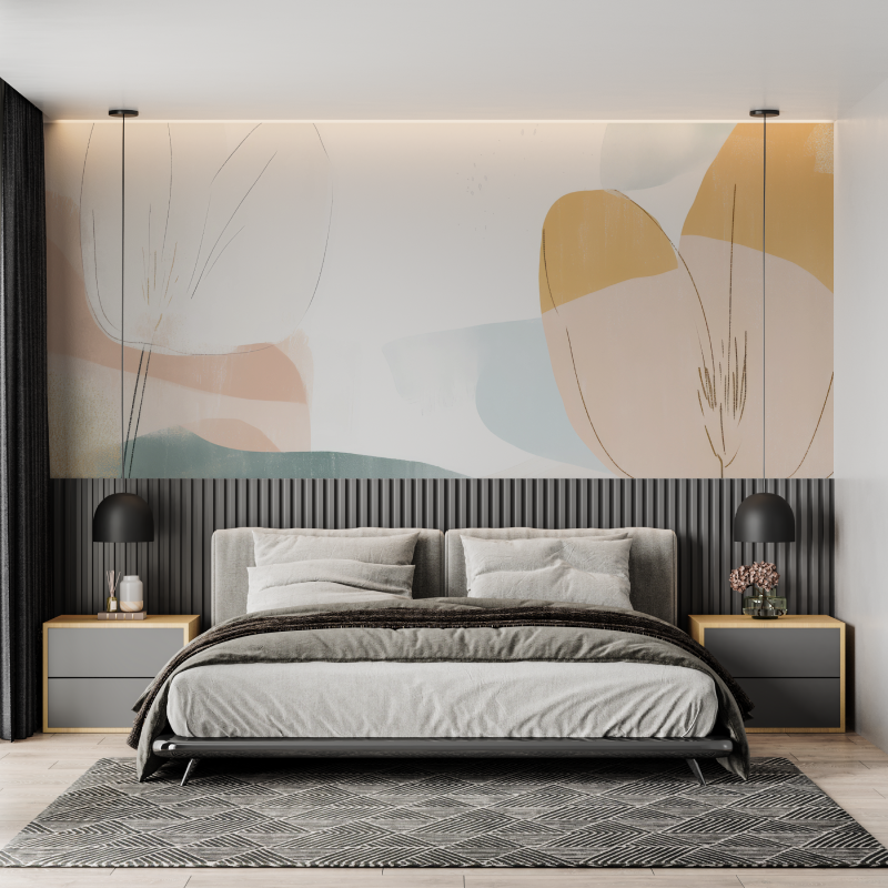 Minimalist Watercolor Wallpaper | Murals Wallpaper