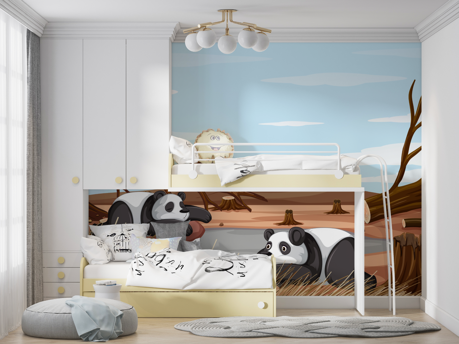 Children's Forest Design Wallpaper | Murals Wallpaper