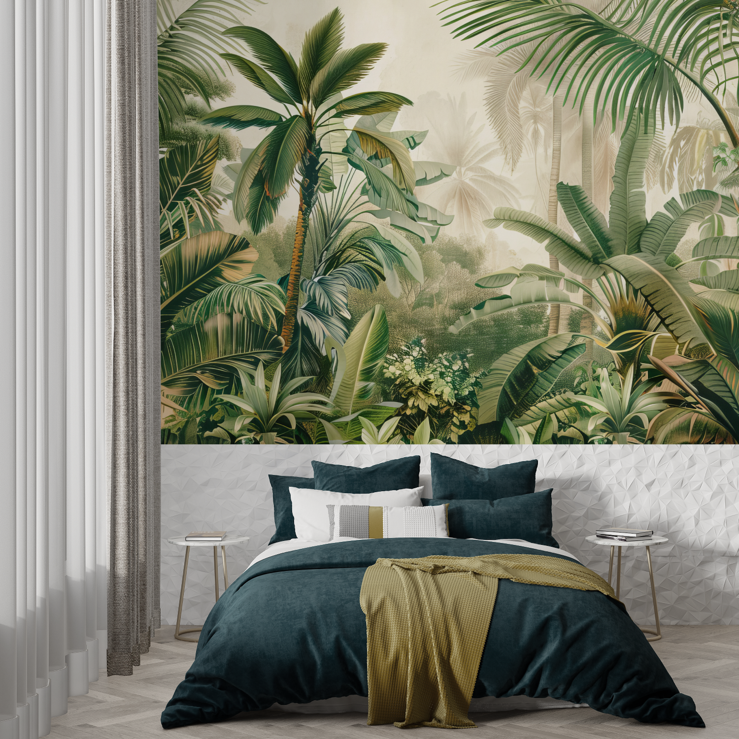 Green Jungle Wallpaper | Murals Wallpaper