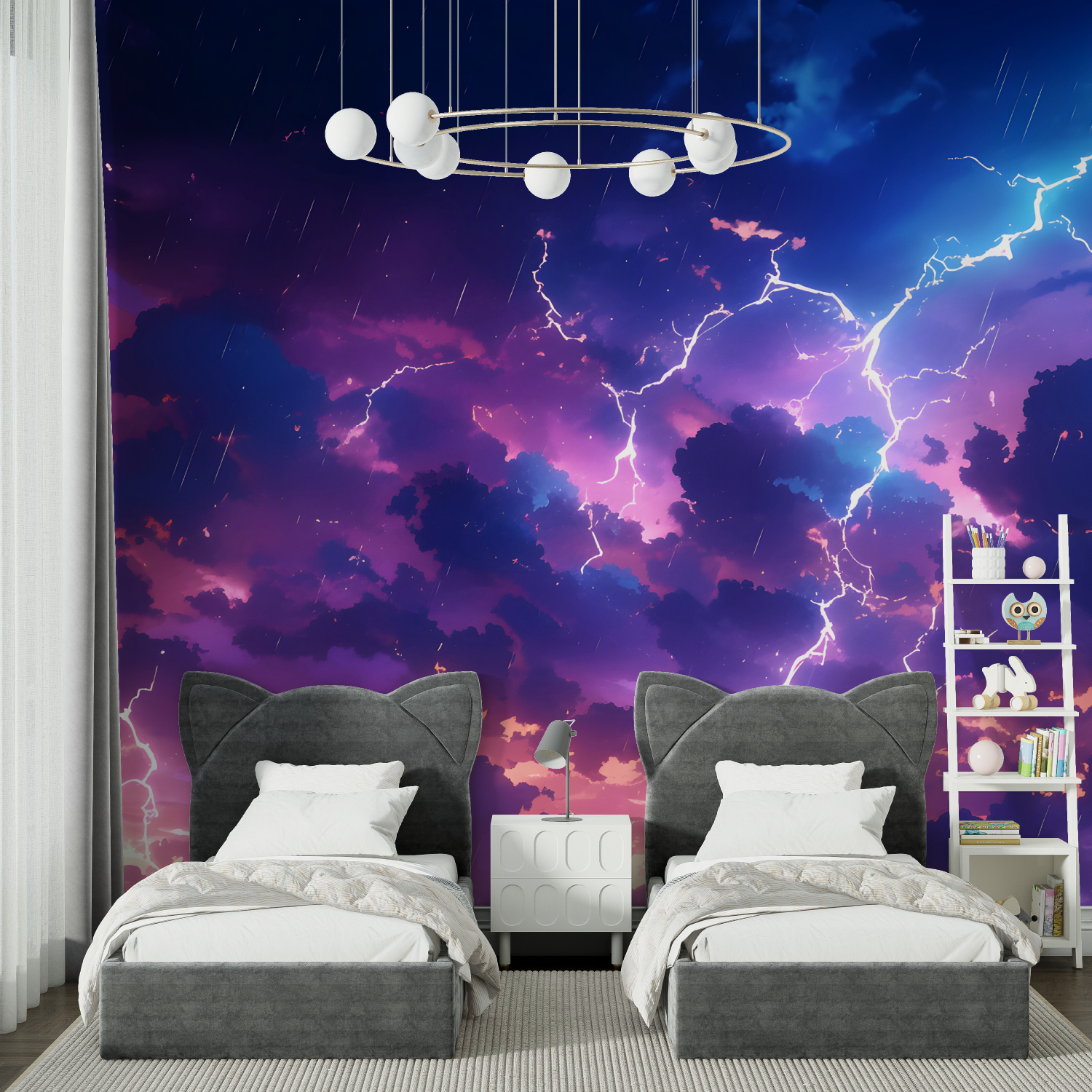 Teen Lightning Wallpaper | Murals Wallpaper