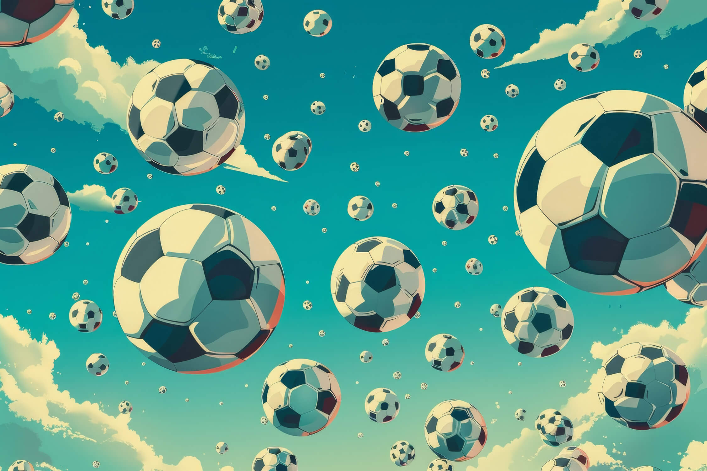 Soccer Themed Wallpaper for Kids' Room | Murals Wallpaper