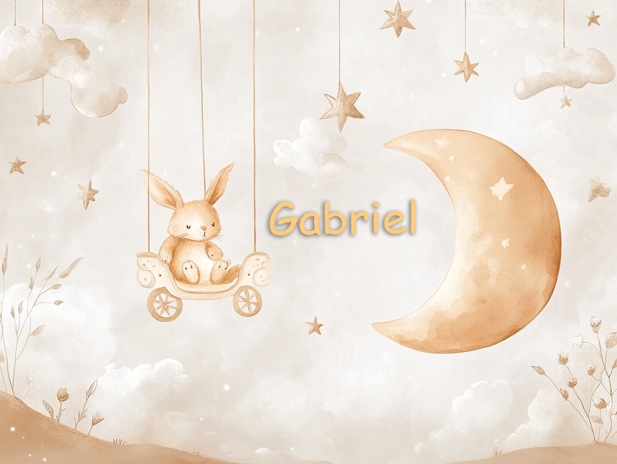 Rabbit Name Wallpaper | Murals Wallpaper