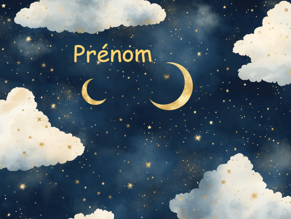 Name Wallpaper Cloudy Starry Sky | Murals Wallpaper