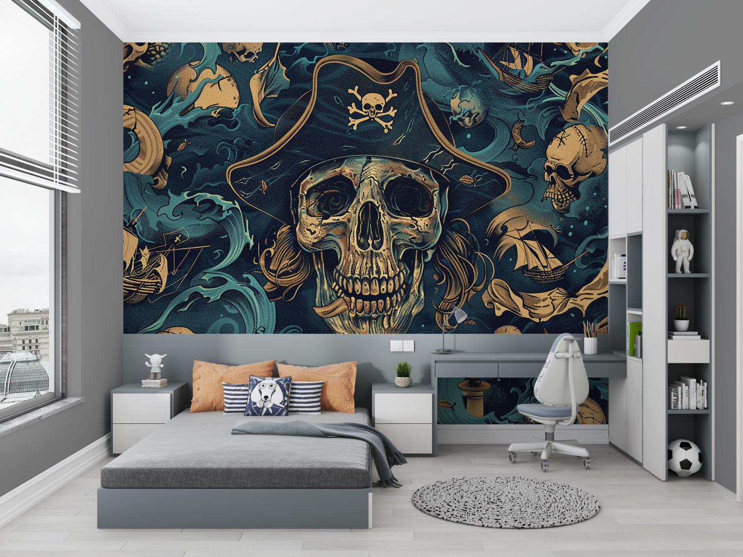 Retro Kids Wallpaper | Murals Wallpaper