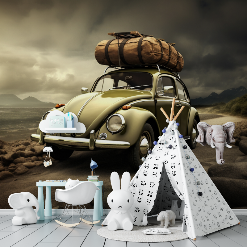 Volkswagen Beetle Wallpaper | Murals Wallpaper