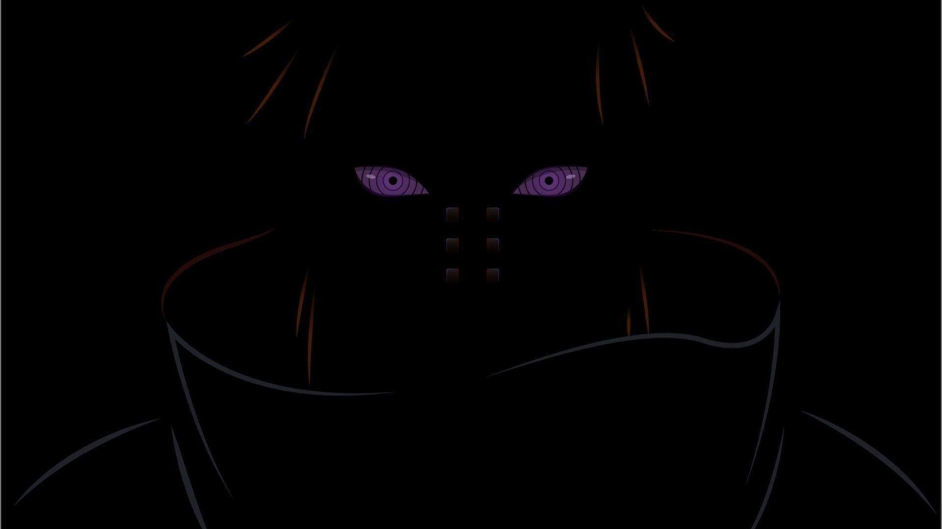 Naruto Neon Black Wallpaper | Murals Wallpaper