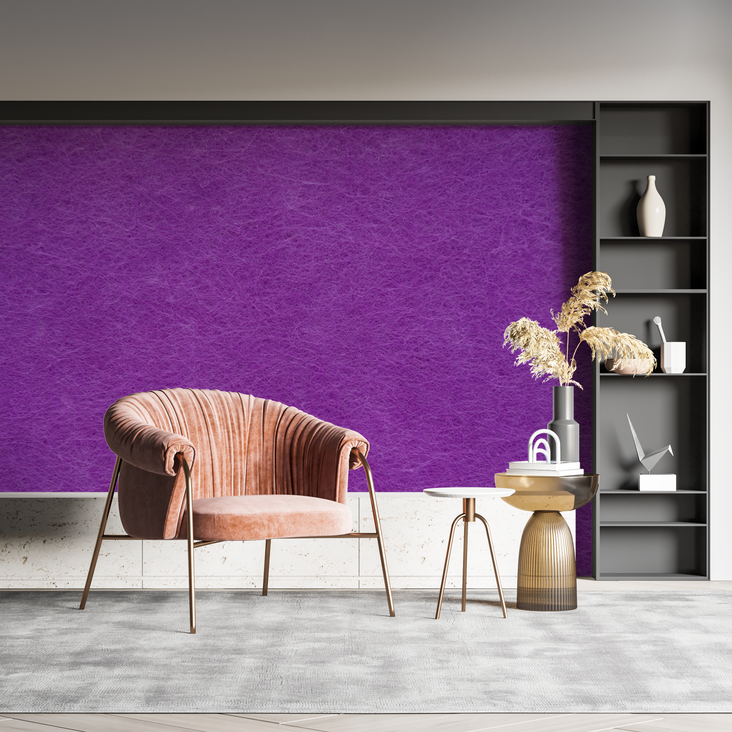 Textured Purple Wallpaper | Murals Wallpaper
