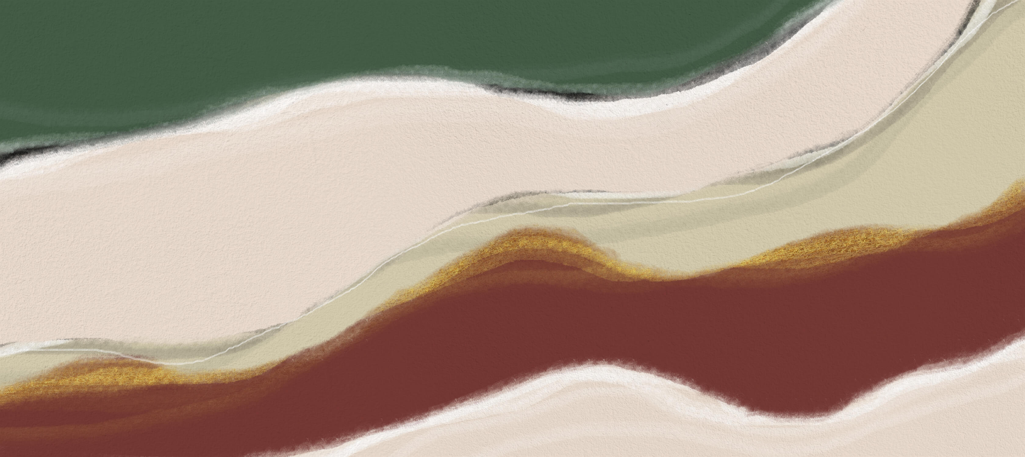 Green and Beige Wallpaper | Murals Wallpaper