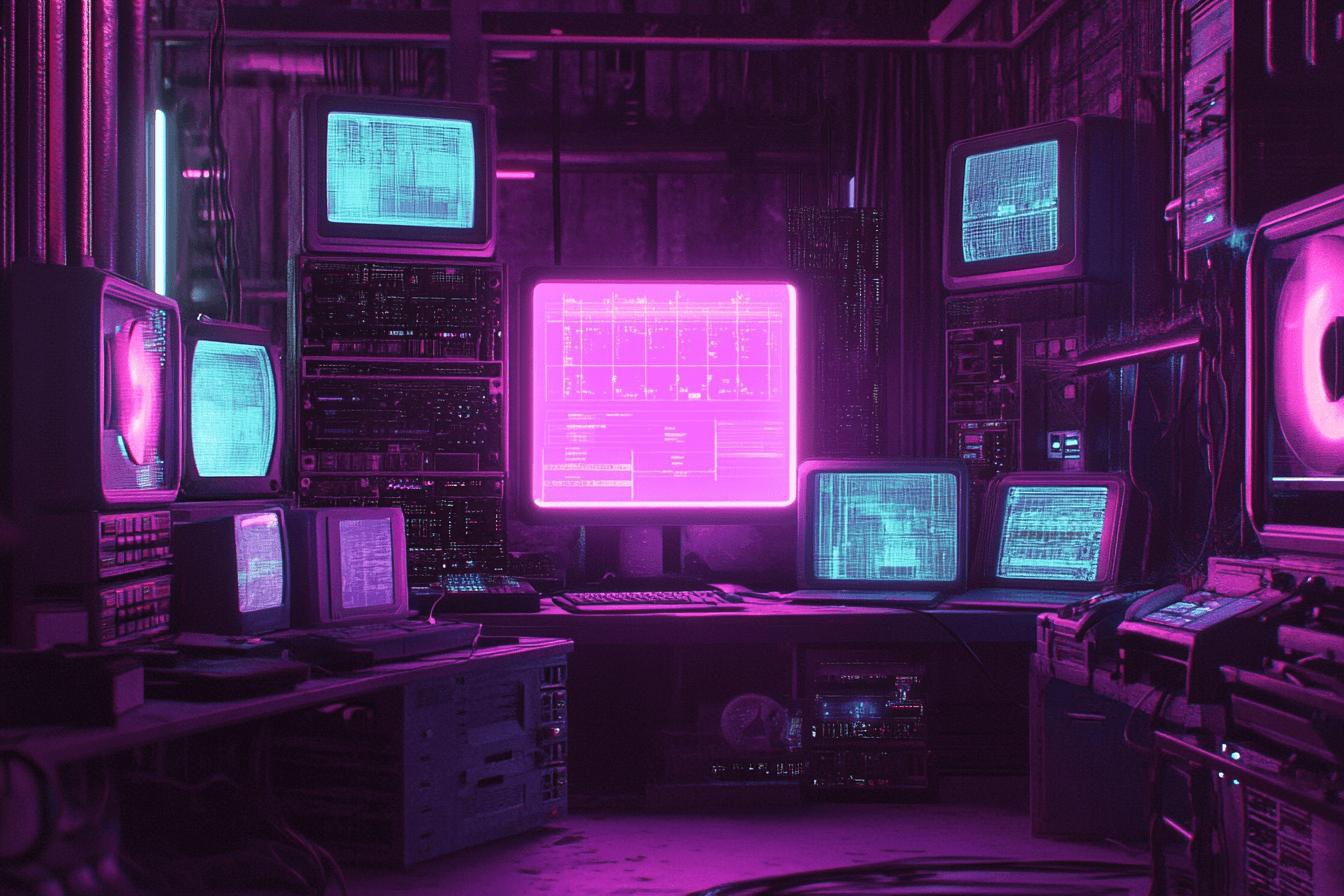 Dark Electro Wallpaper | Murals Wallpaper