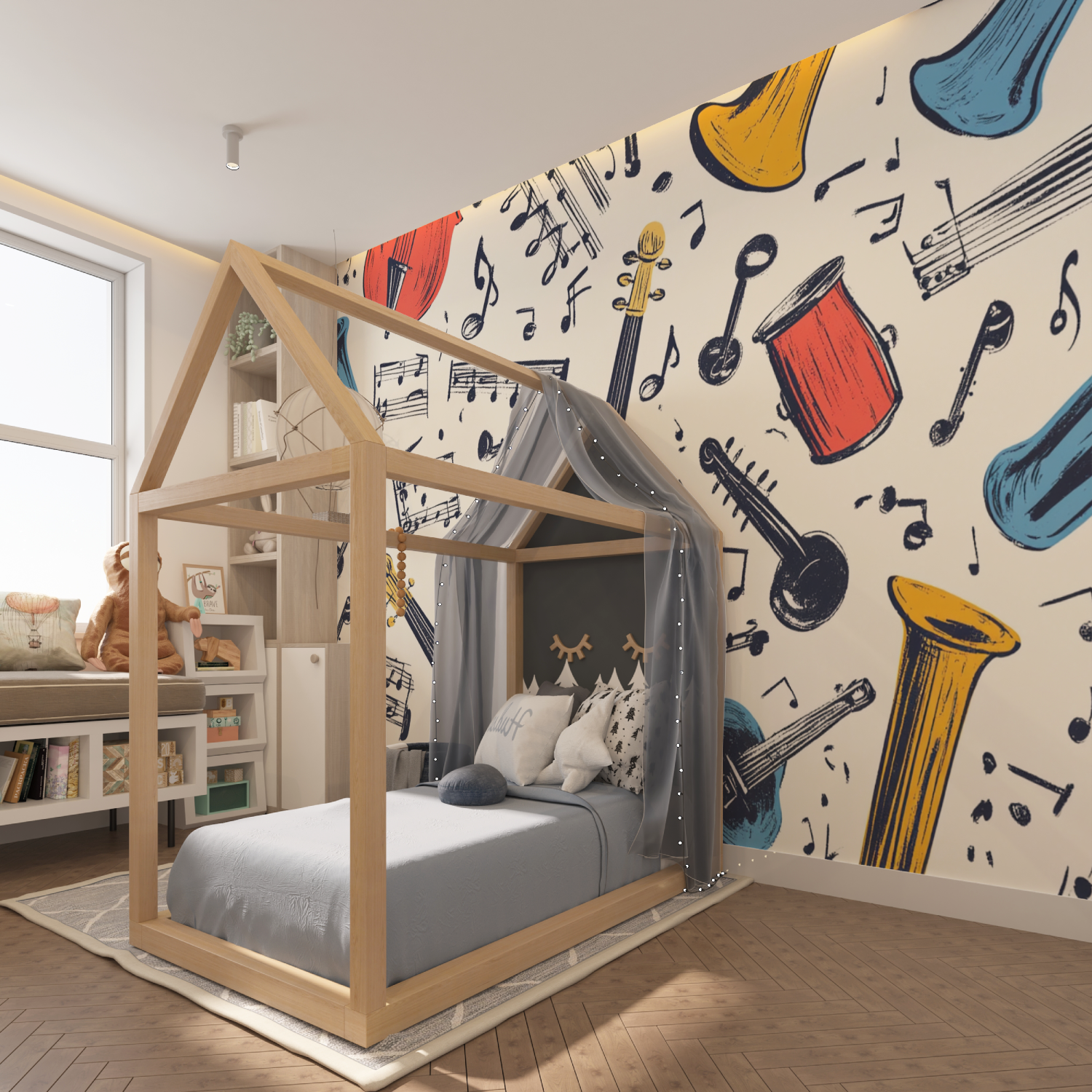 Music Pattern Wallpaper | Murals Wallpaper