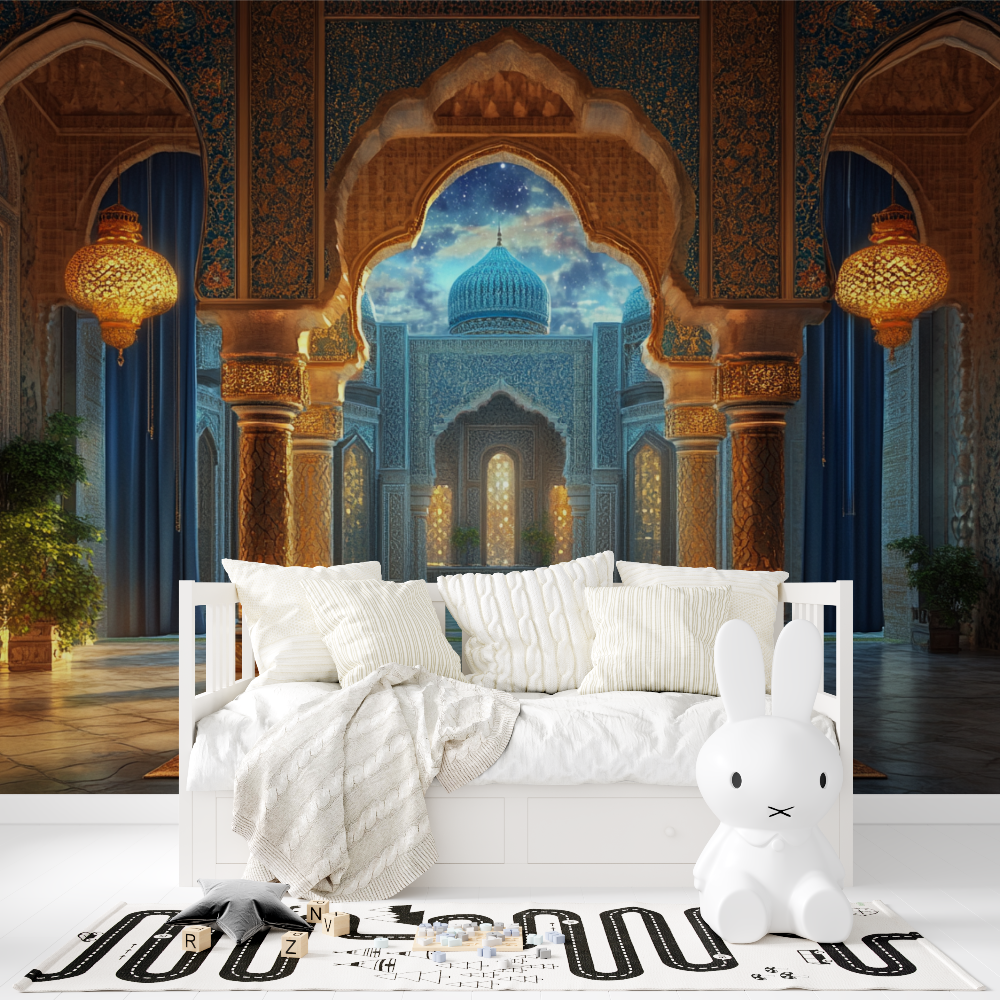 Classic Oriental Palace Wallpaper | Murals Wallpaper