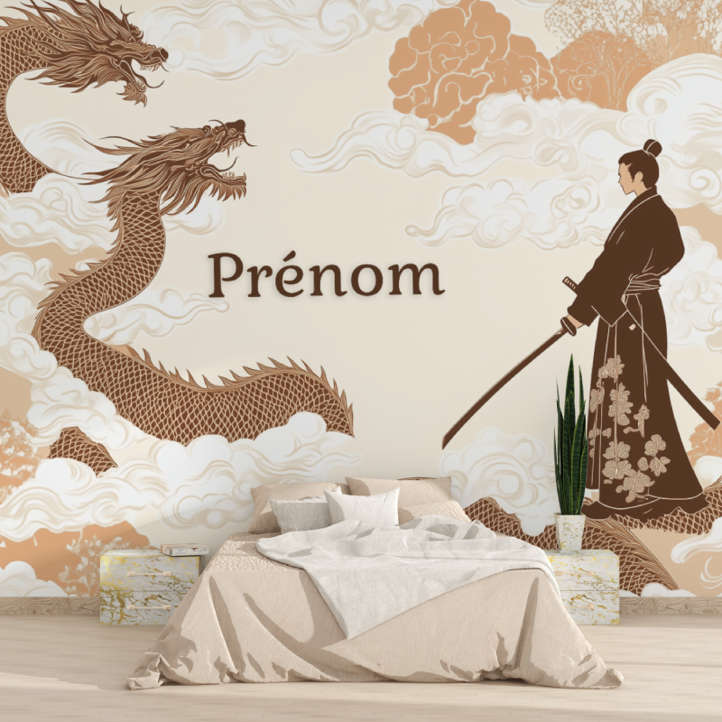 Samurai Name Wallpaper | Murals Wallpaper