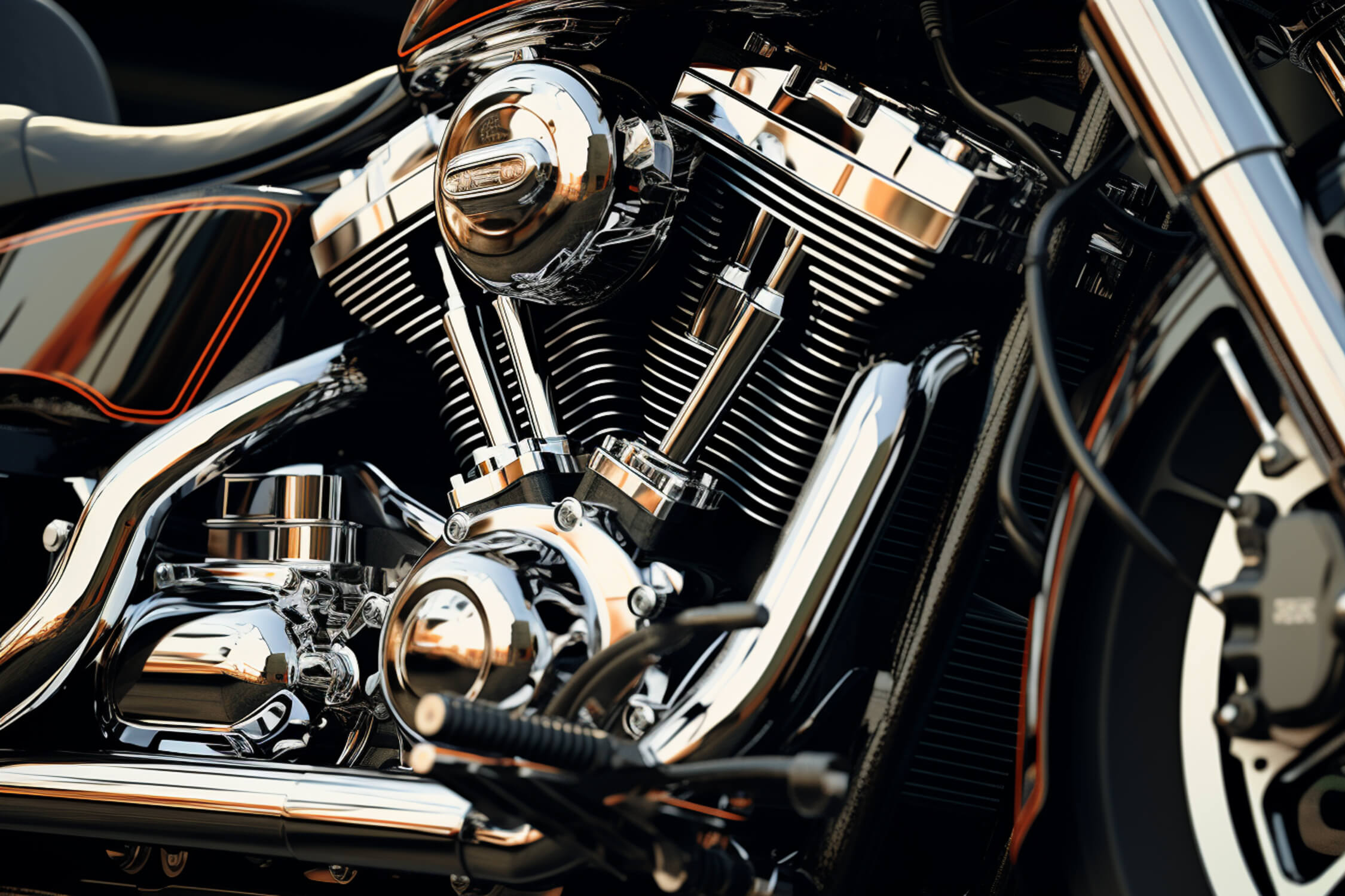 Harley Davidson Motorcycle Wallpaper | Murals Wallpaper