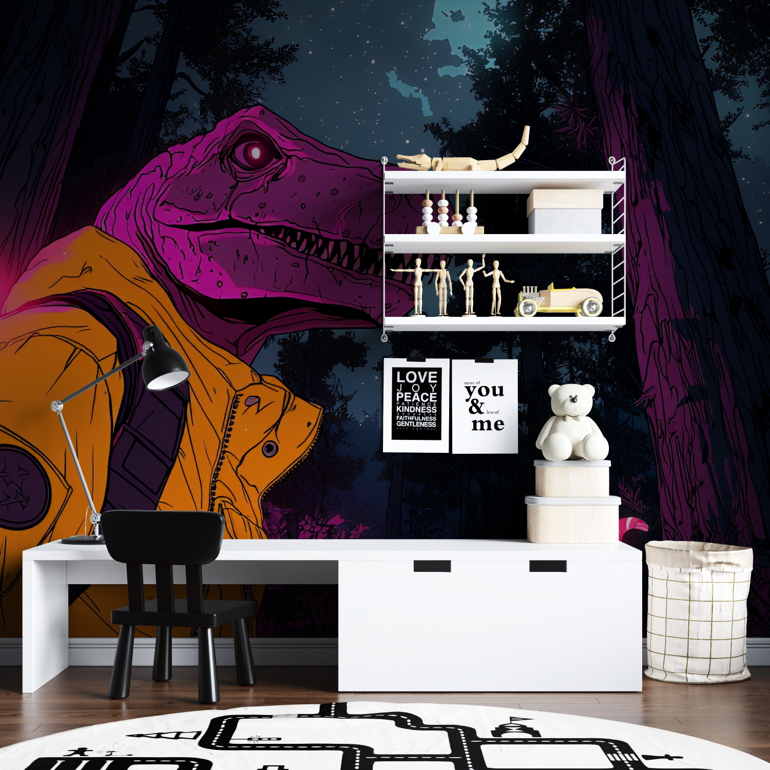 Dinosaur Anime Wallpaper | Murals Wallpaper