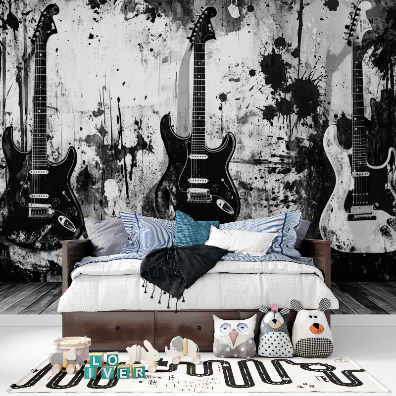 Black and White Rock Wallpaper | Murals Wallpaper