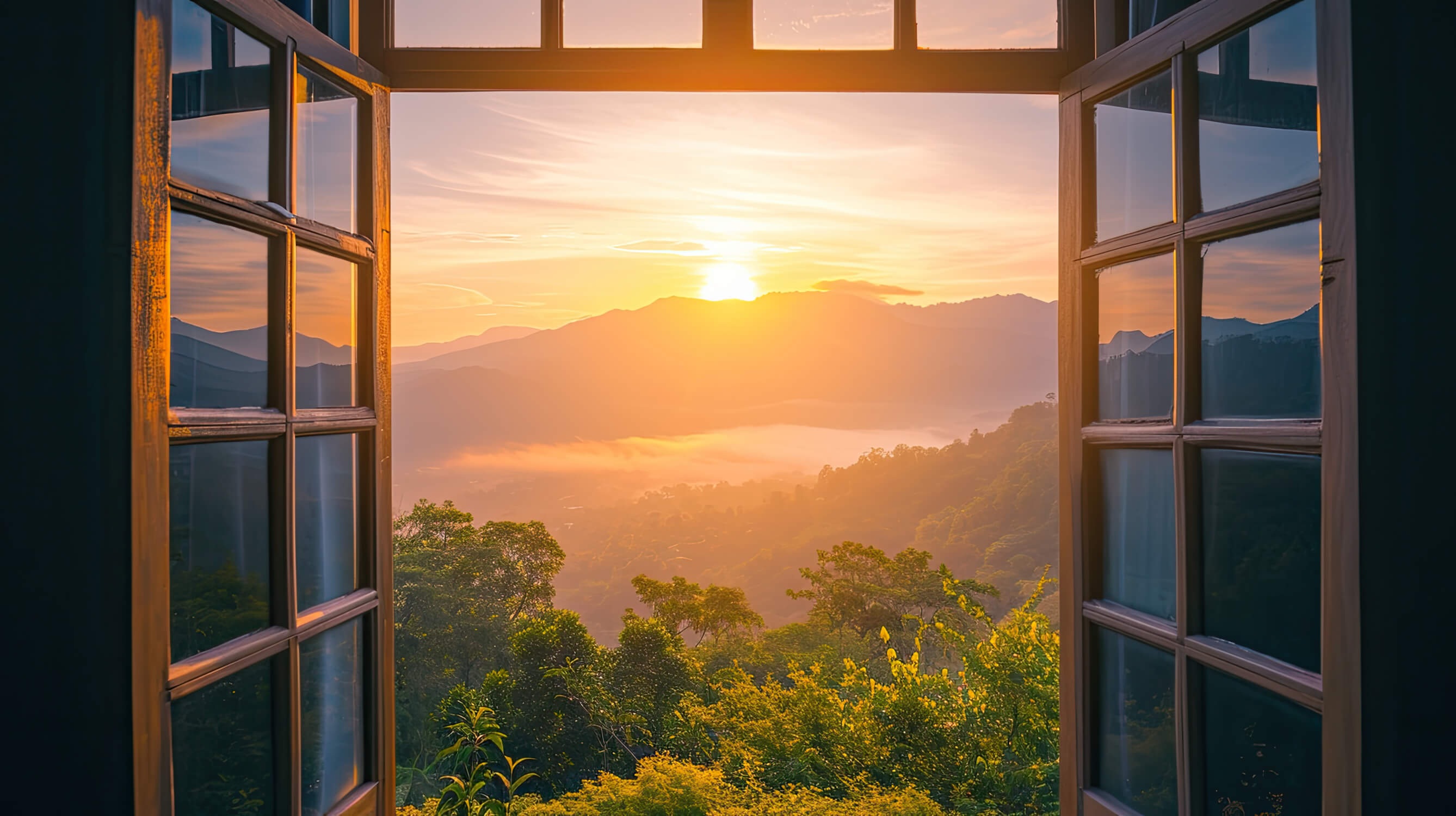 Open Window Wallpaper | Murals Wallpaper