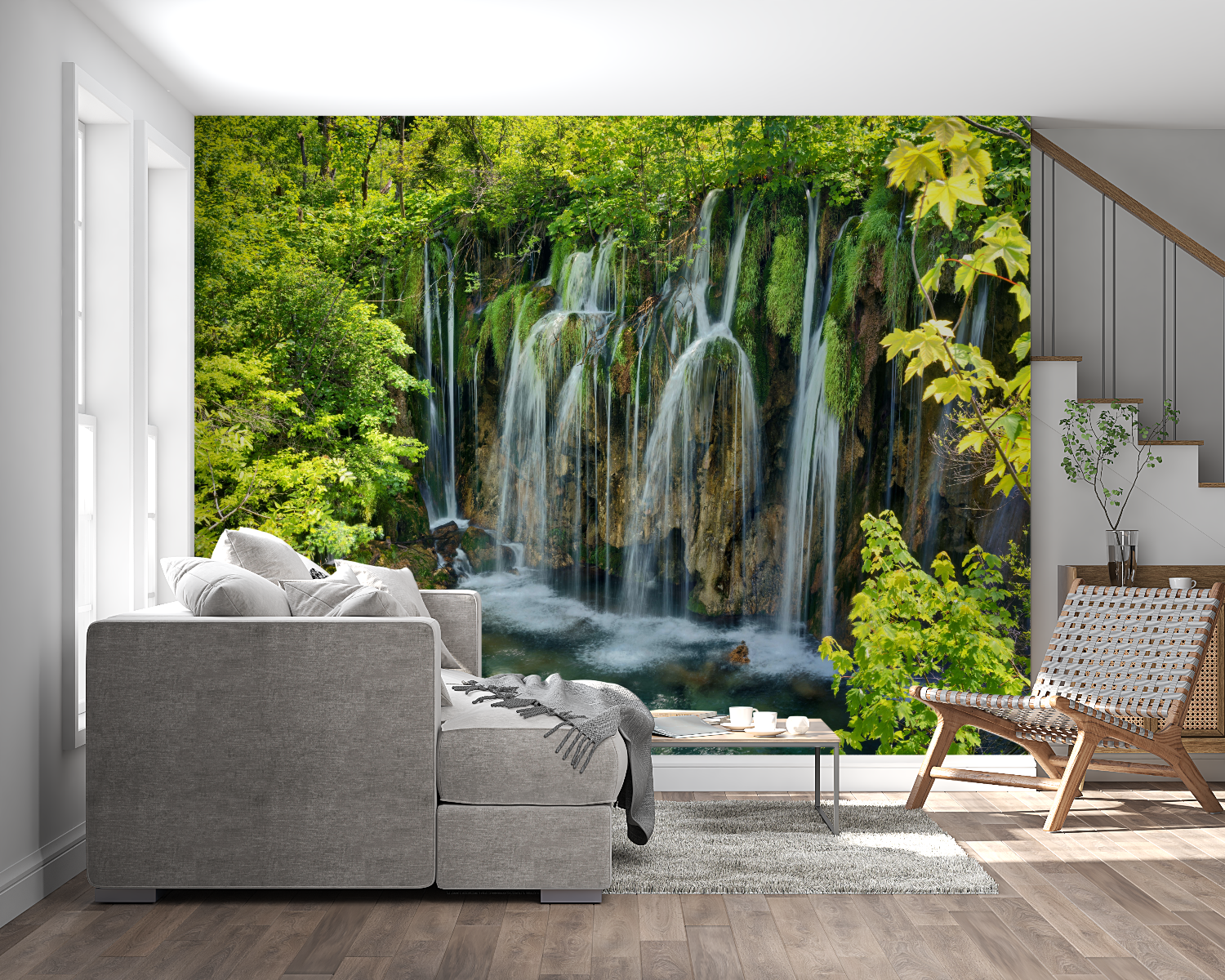 Waterfall Wallpaper | Murals Wallpaper