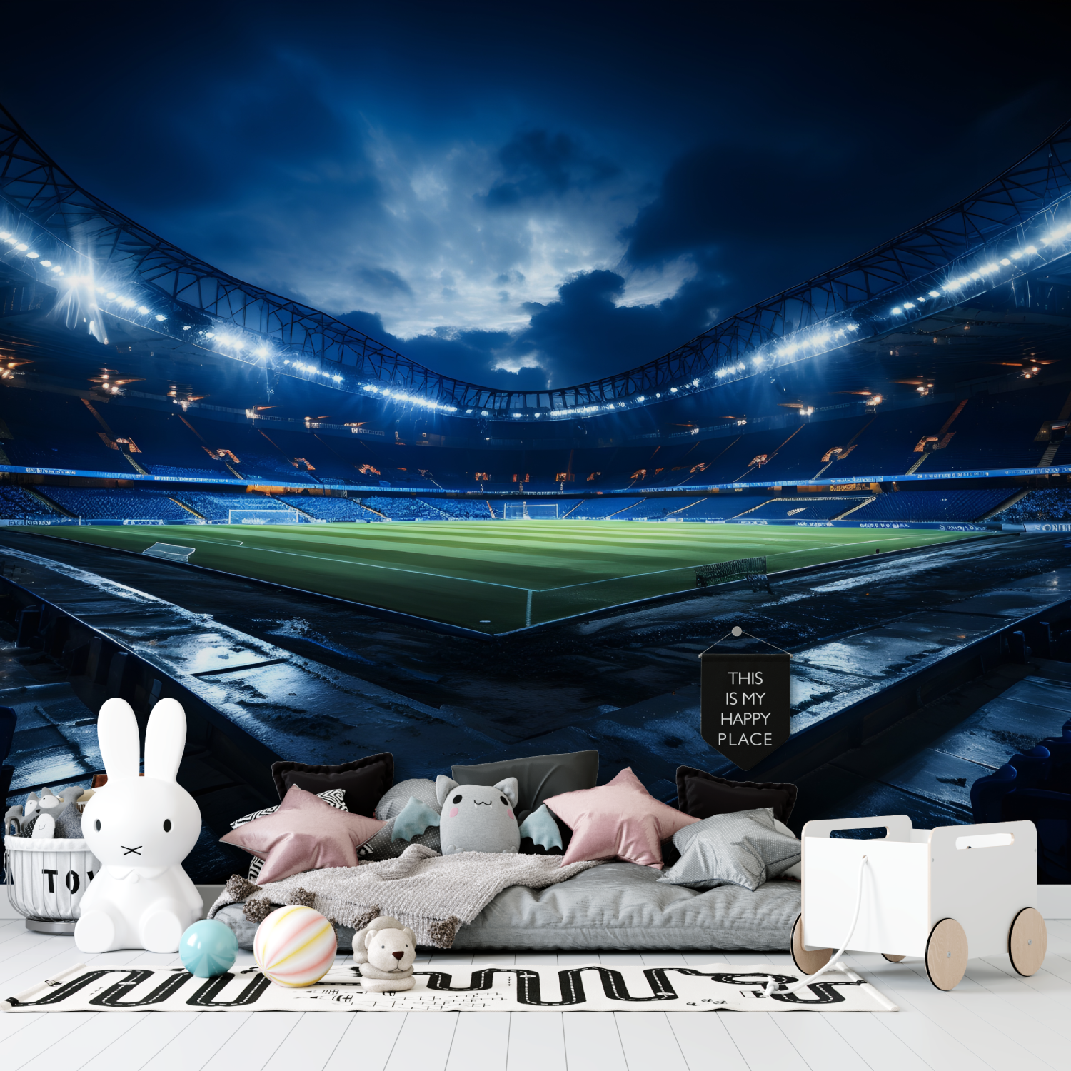 Soccer Room Wallpaper | Murals Wallpaper