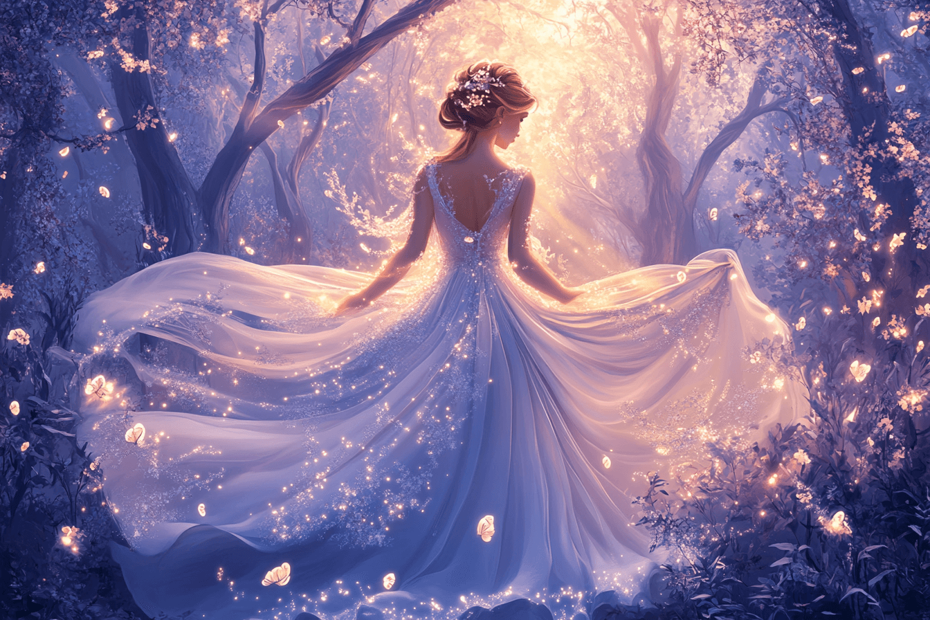 Princess Delicacy and Fairy Wallpaper | Murals Wallpaper