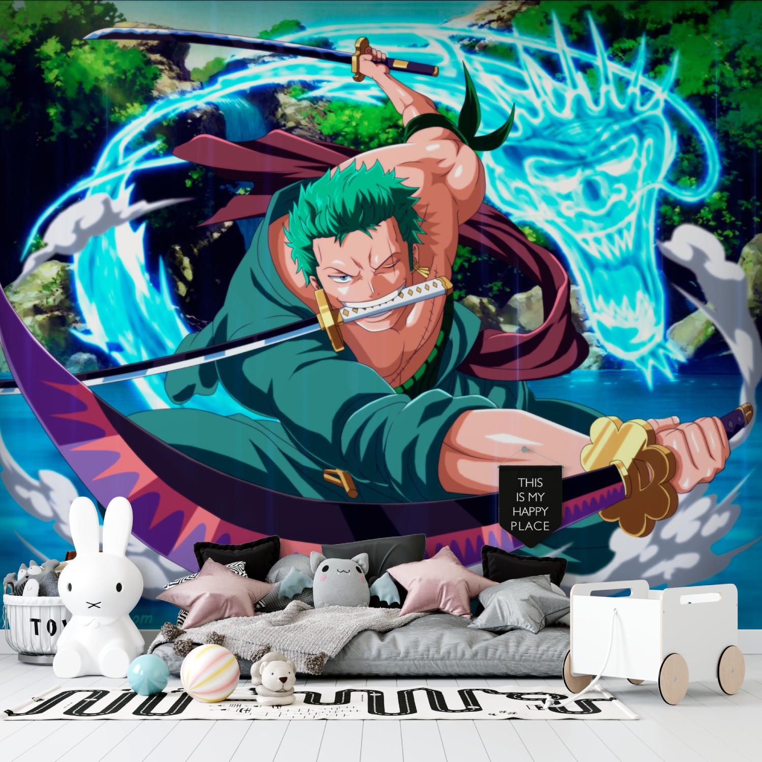 Roronoa Zoro Hintergrundbild | Wandbilder