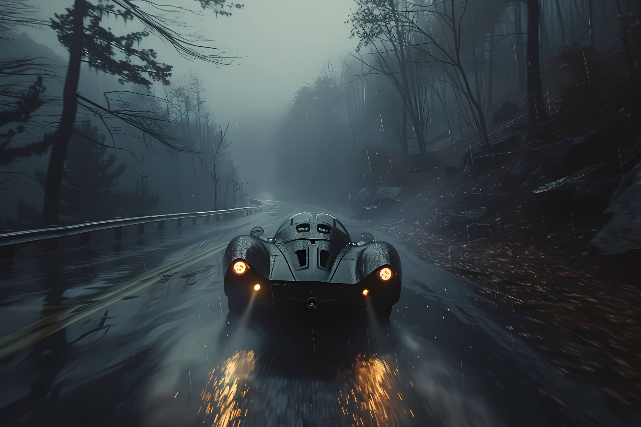 Car Tuning Wallpaper for Adults | Murals Wallpaper