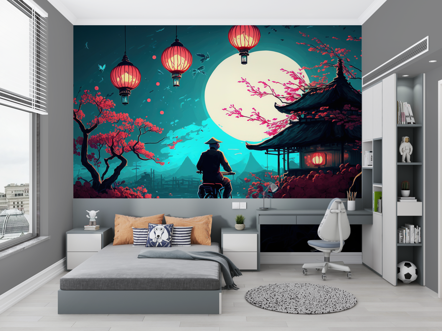 Teen Boy Mural Wallpaper | Murals Wallpaper