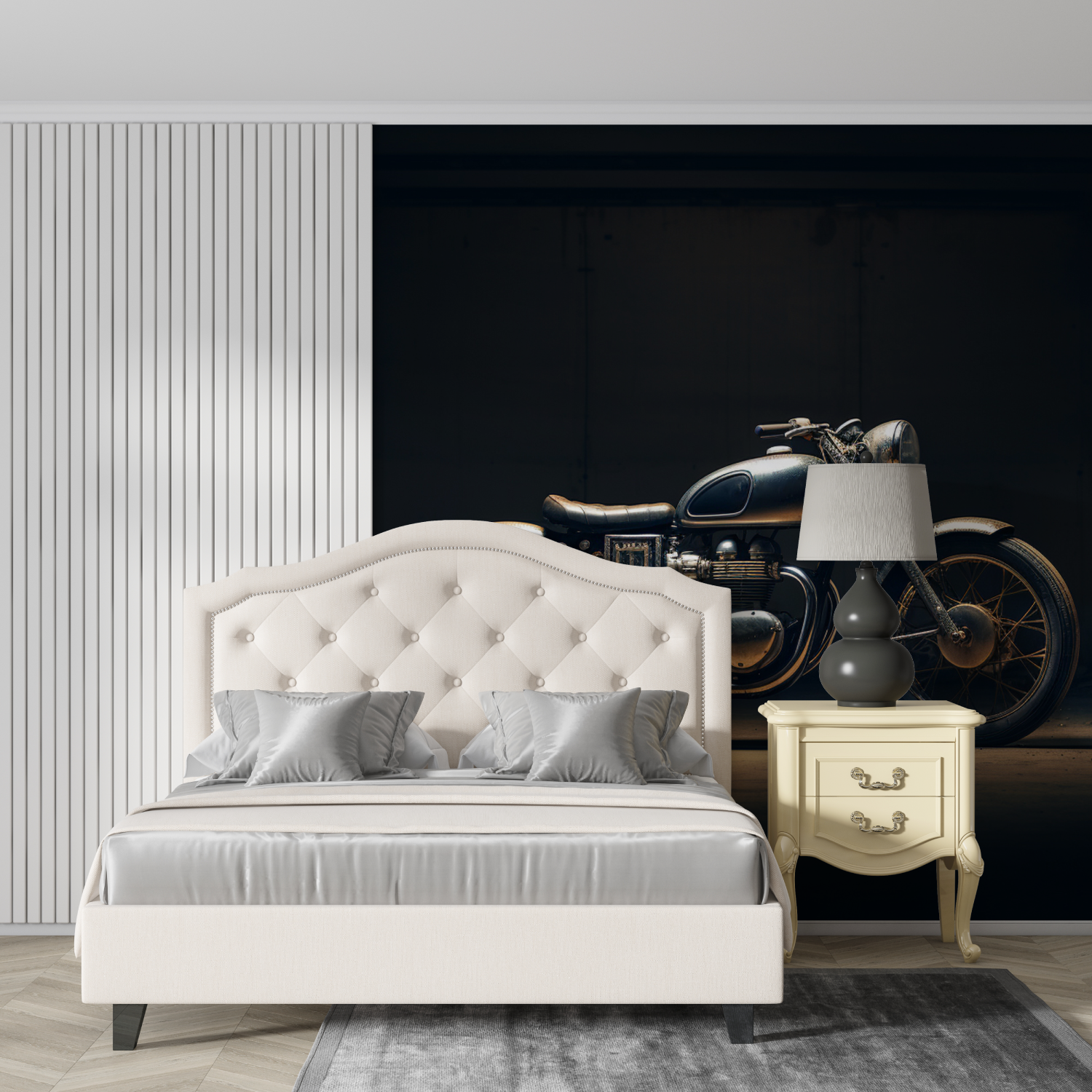 Roadster Motorcycle Wallpaper | Murals Wallpaper