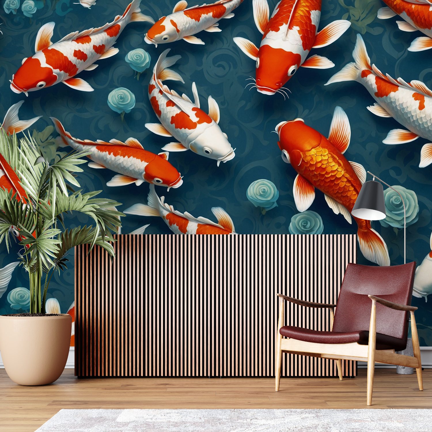 Rotbarsch-Tapete | Wandbilder