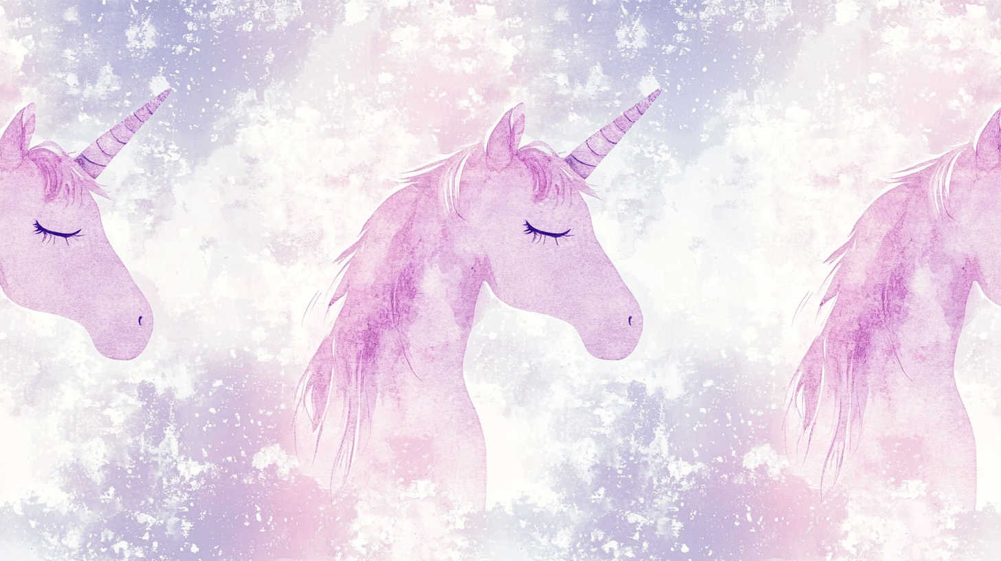 Unicorn Wallpaper Decor for Girls' Room | Murals Wallpaper