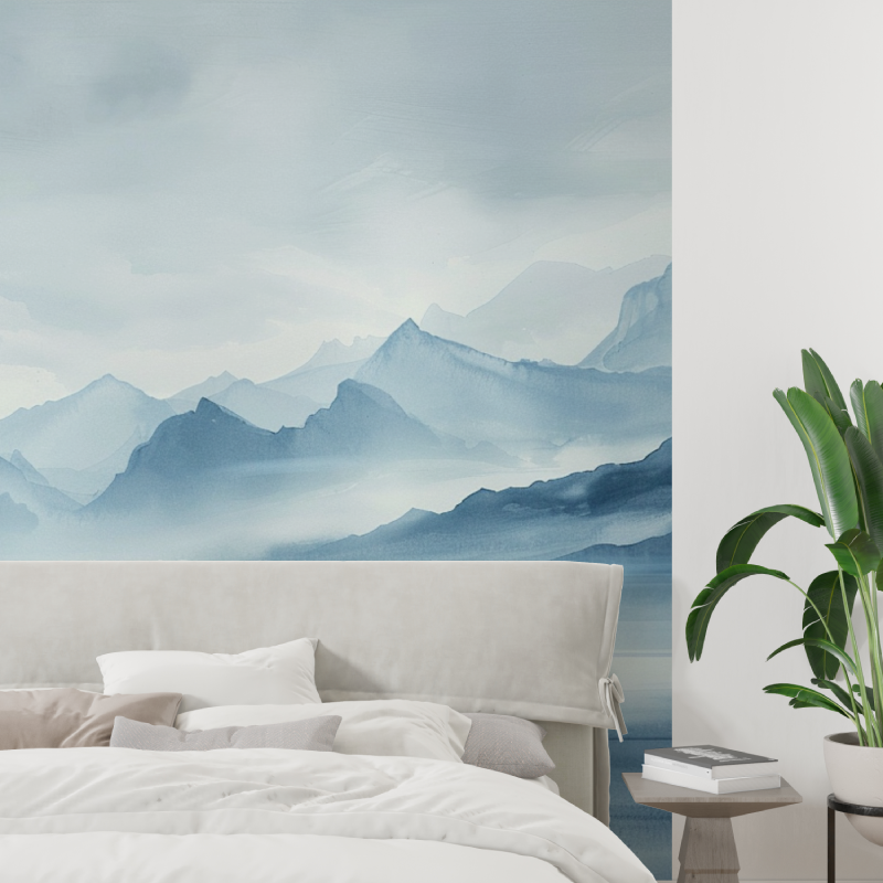 Artistic Wallpaper Annecy Lake Mountain | Murals Wallpaper