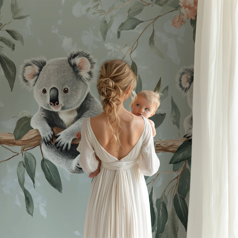 Koala Wallpaper in a Suspended World | Murals Wallpaper