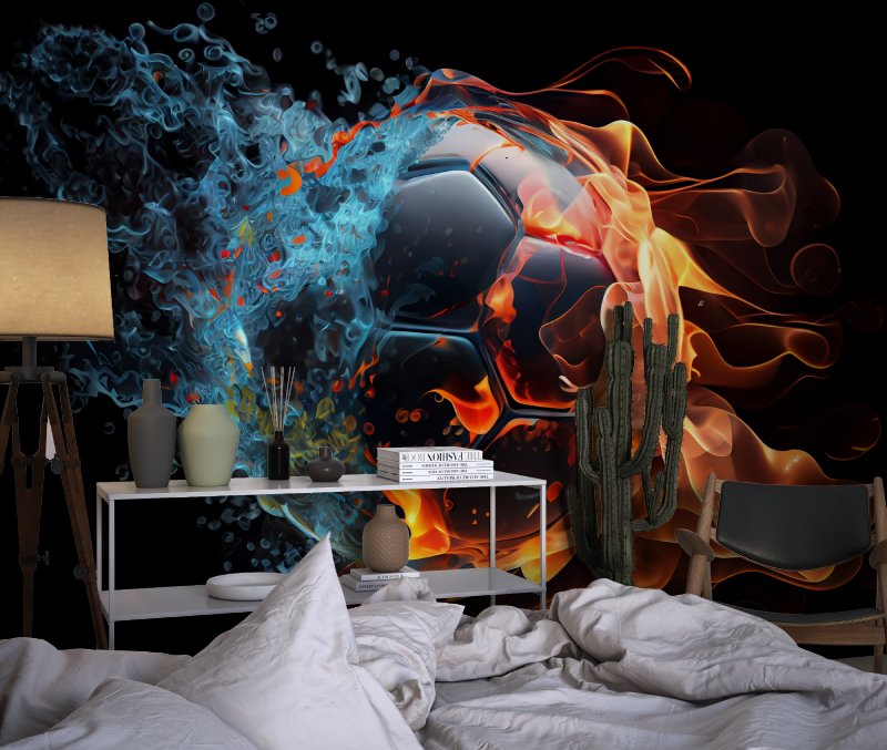 XXL-Fußballtapete | Wandbildtapete