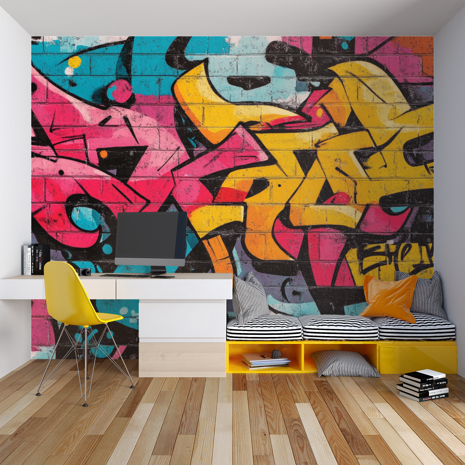 Colorful Graffiti Street Art Wallpaper | Murals Wallpaper