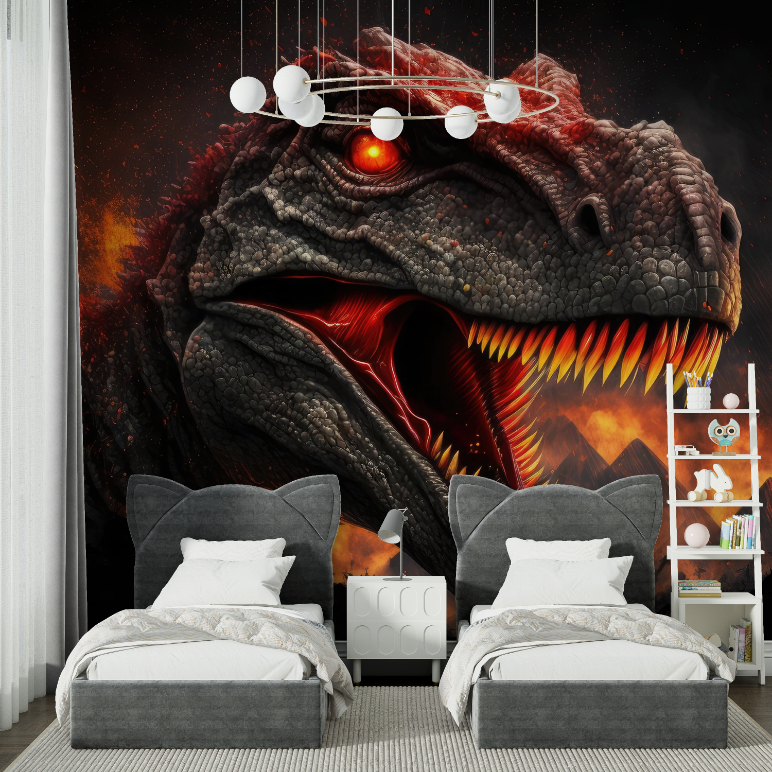 Dinosaurier-Tapete | Wandtapete