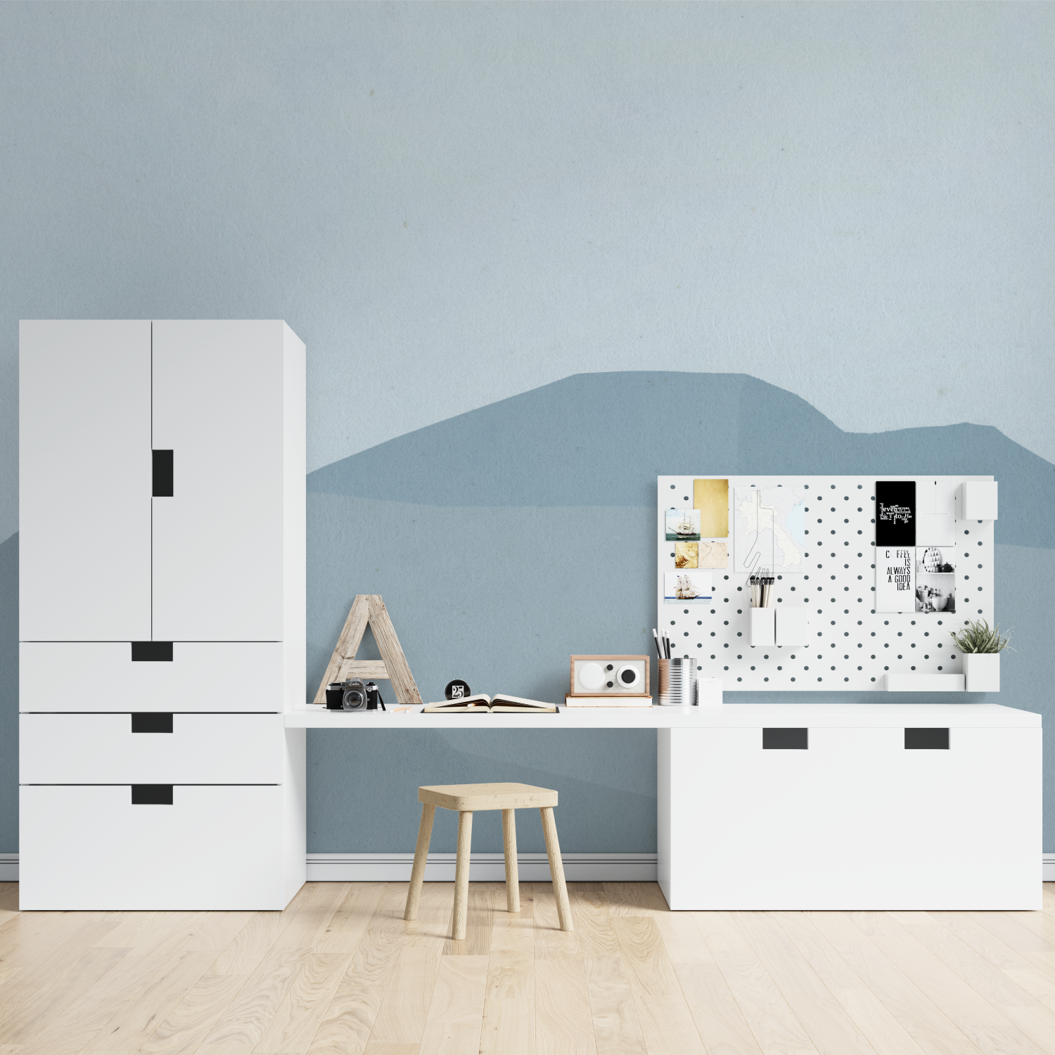 Kids Mountain Design Wallpaper | Murals Wallpaper